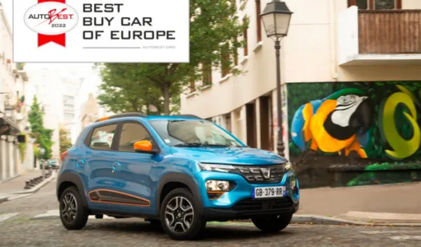 La Dacia Spring remporte le prix Autobest 2022
